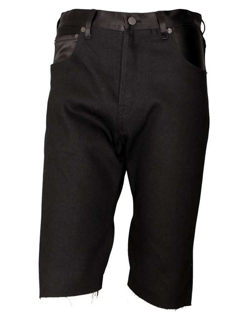 short black mens jeans